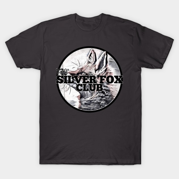 The Silver Fox Club Design T-Shirt by Joaddo